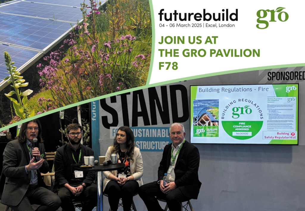 GRO at Futurebuild 2025 | Green Roof Organisation